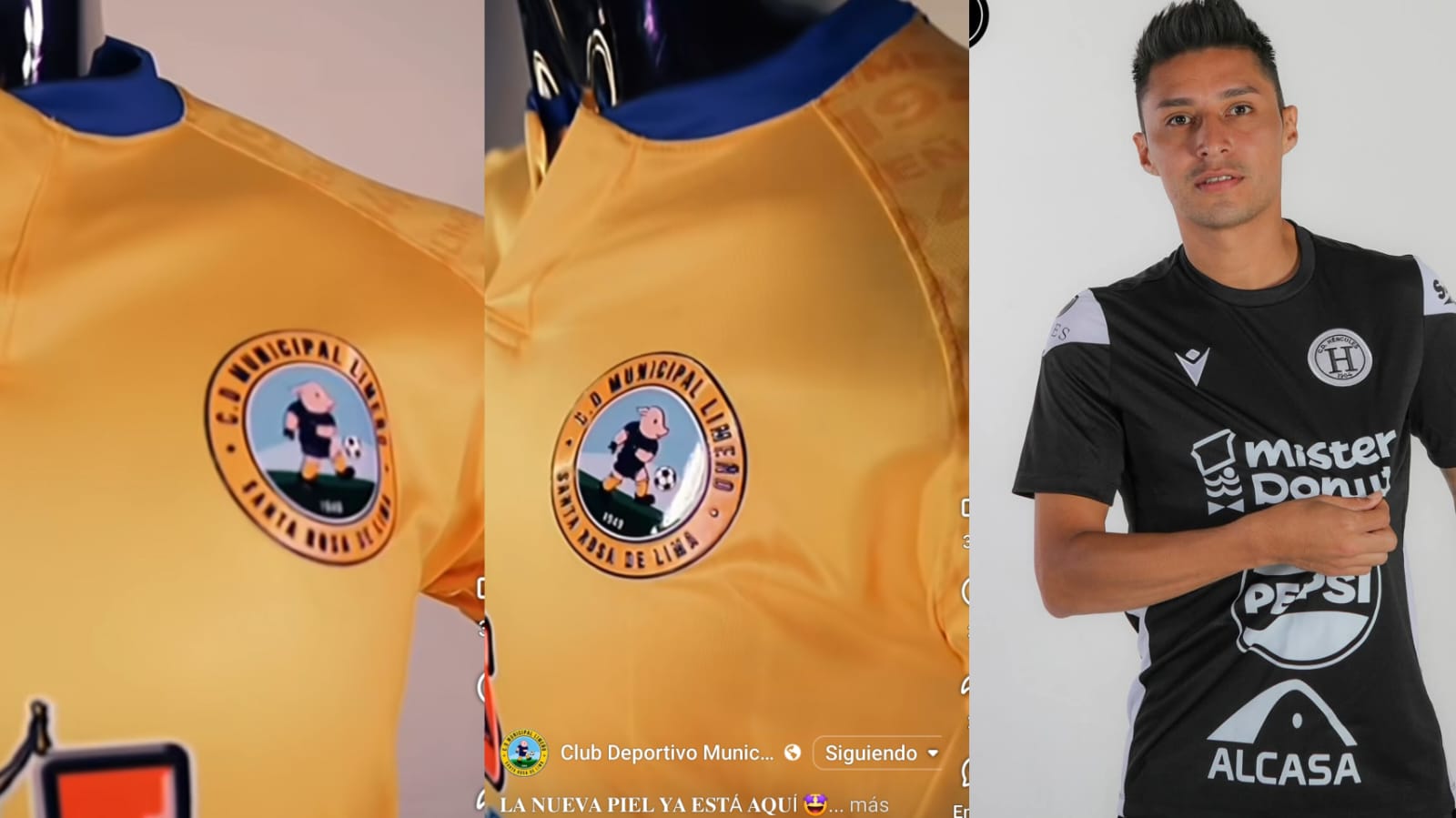 Municipal Limeño y Hércules revelan sus nuevas camisetas para el Apertura 2025