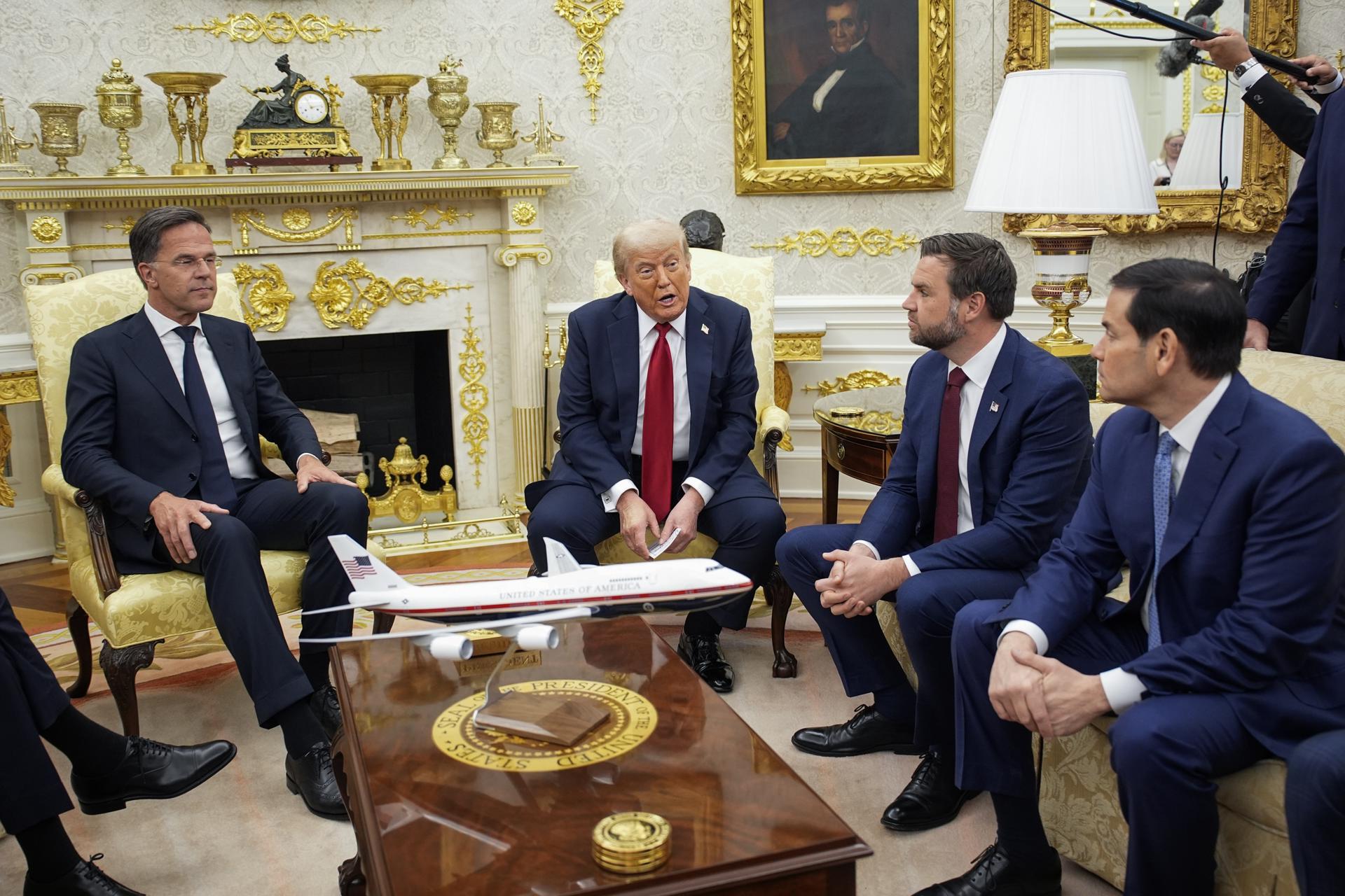 Trump dice que enviará armas para Ucrania a los socios de la OTAN «y ellos las pagarán»