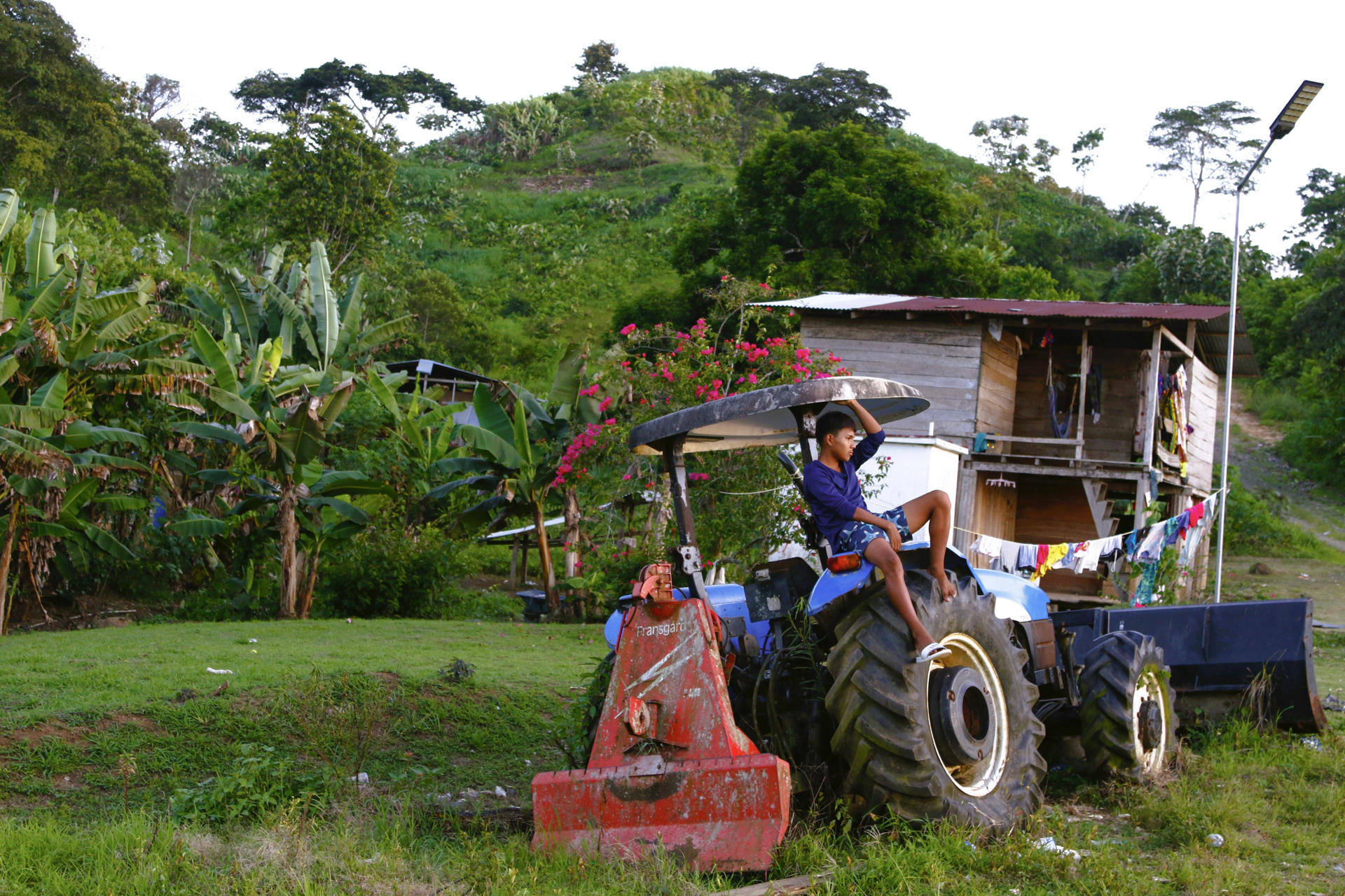 La vuelta a la normalidad de un poblado indígena tras el fin de la migración por el Darién