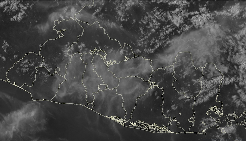 Lluvias y tormentas afectarán este lunes la zona central y norte del país