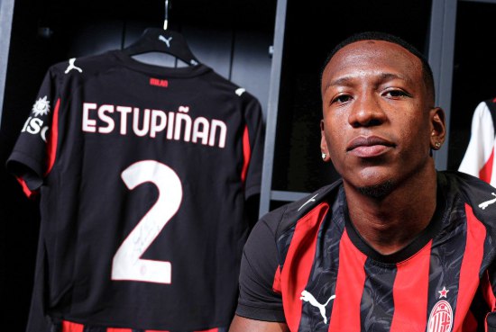 Pervis jugará para el Milán/ Foto AC Milán.