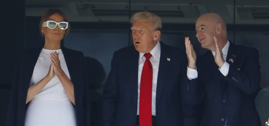 Trump preside la final del Mundial de Clubes junto a Infantino