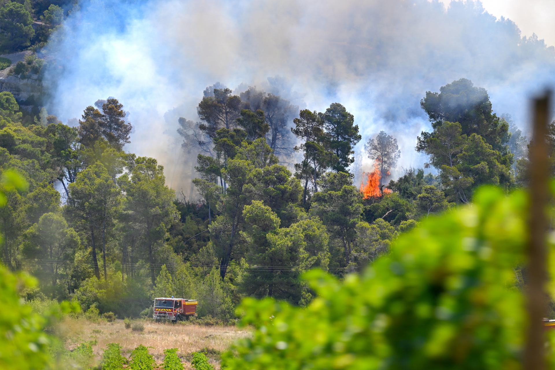 El incendio en el sur de Francia está estabilizado