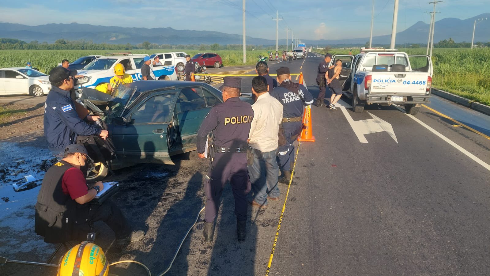 Detienen un hombre ebrio que provocó muerte de otro en un accidente en San Juan Opico