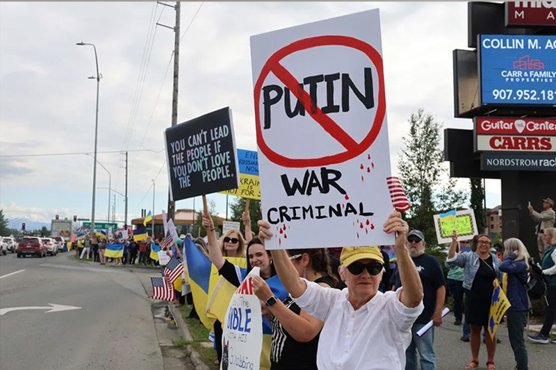 Alaska le niega la bienvenida a Putin: «es un criminal de guerra»