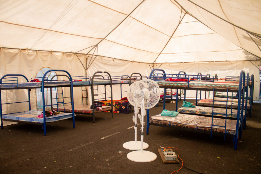 Al menos ocho albergues están activos con más de 130 personas por lluvias