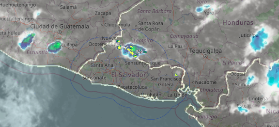 Se mantendrán lluvias puntuales en el país y sistemas en Atlántico y Pacífico no influirán según el Marn