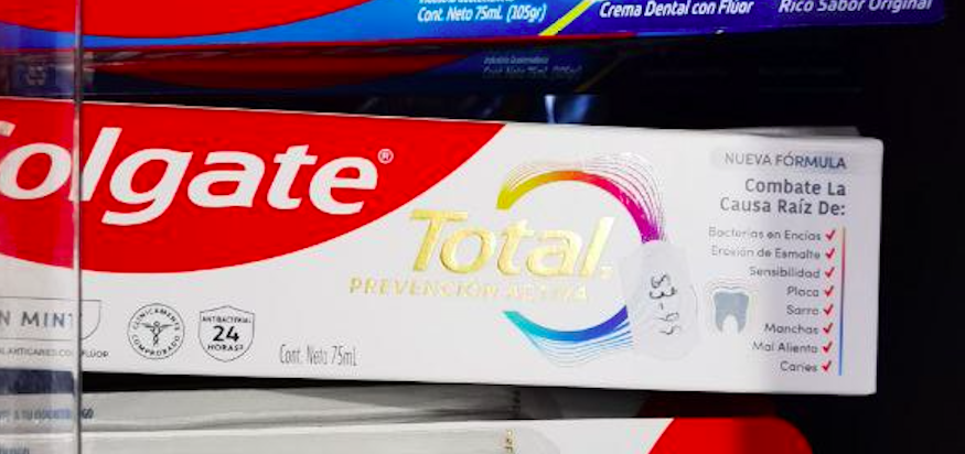 Costa Rica ordena el retiro de una pasta dental de Colgate por riesgos a la salud