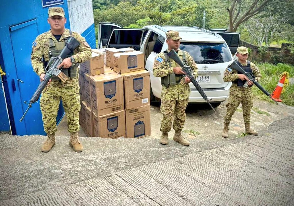 Localizan cargamento de cigarrillos de contrabando en Metapán valorados en más de $86,000