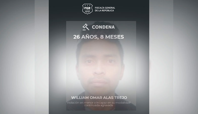 Condenan a 26 años de cárcel a hombre que violó a una menor en Apopa