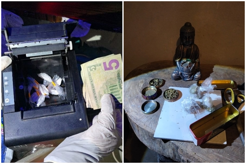 Incautan droga y capturan a una persona en la Zona Real de San Salvador