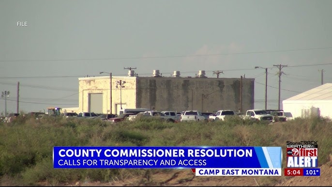 Abre el centro migratorio más grande de EEUU en base militar en Texas