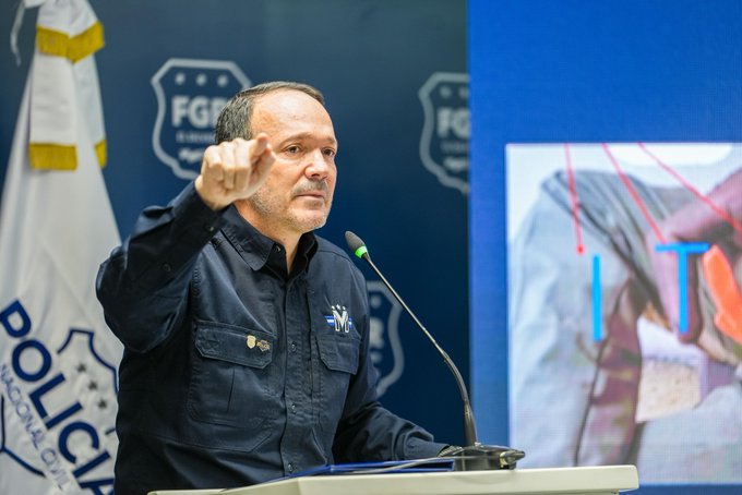 Ministro de Seguridad ejercerá funciones en la PNC en ausencia de director según reglamento