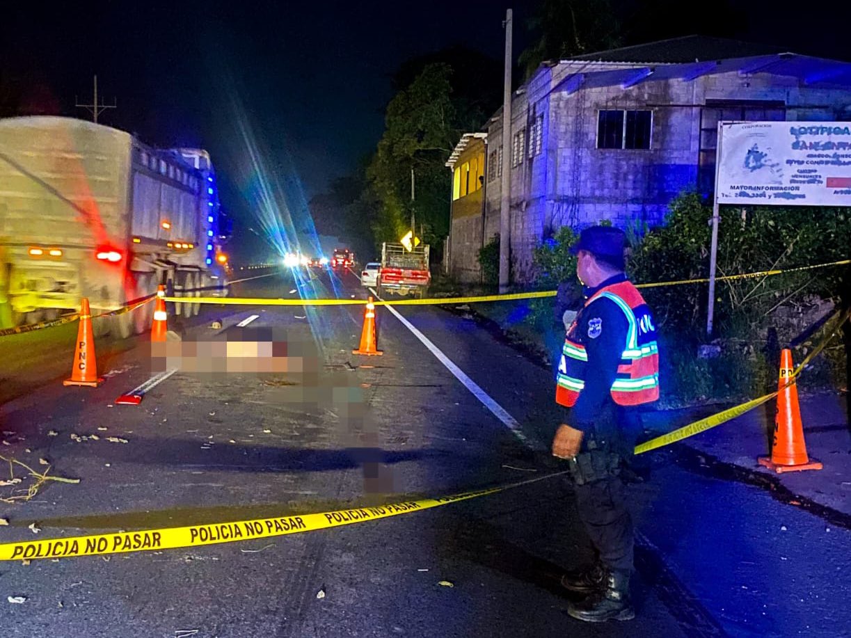 Un hombre muere atropellado en Izalco