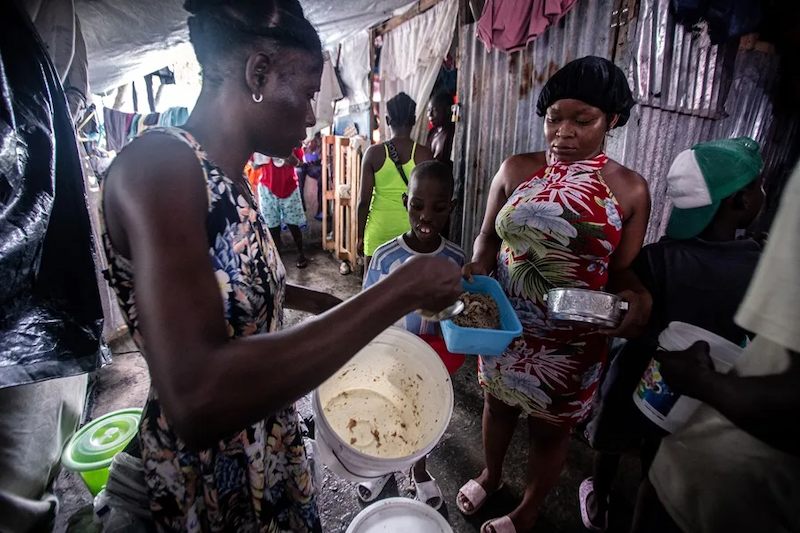 Más de la mitad de la población de Haití se encuentra en privación grave de alimentos, advierte la FAO