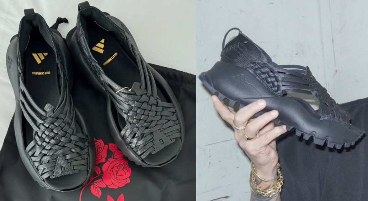 Adidas dialoga con México sobre sus sandalias inspiradas en huaraches oaxaqueños