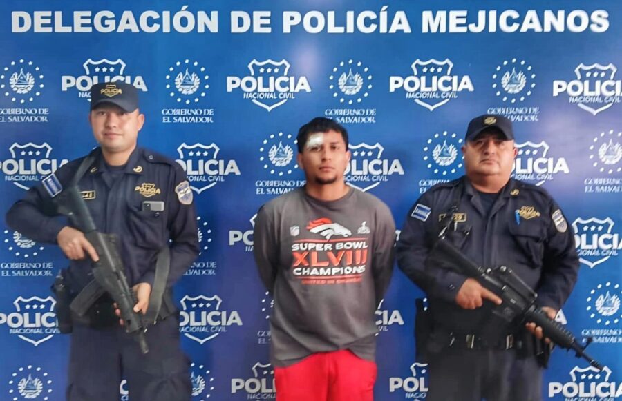 Capturan a pandillero de la MS-13 por intentar asesinar a un hombre en Mejicanos