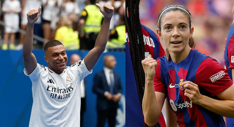 Kylian Mbappé y Aitana Bonmatí, los jefes que sueñan tener los niños de Madrid