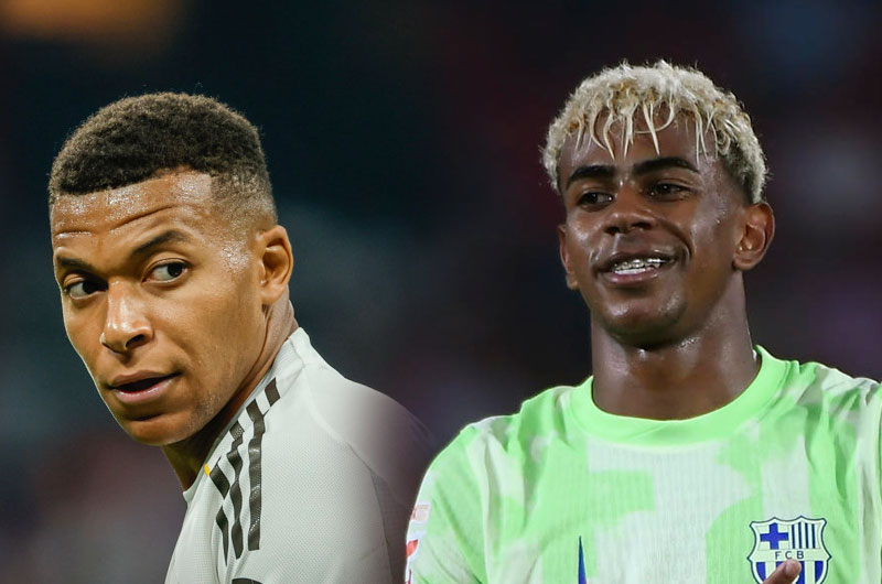 Kylian Mbappé vs Lamine Yamal, el nuevo clásico de los Clásicos