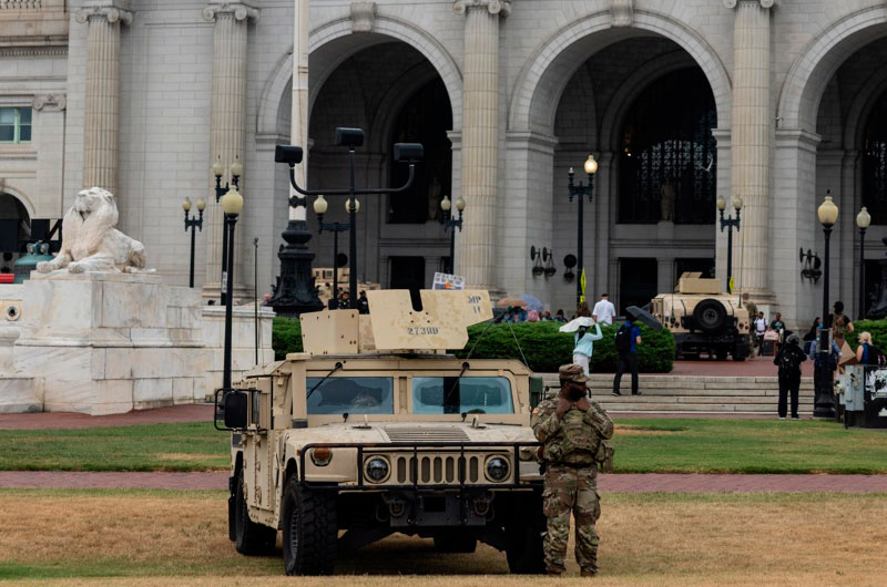 Misisipi envía 200 soldados más a la capital de EE.UU. para apoyar plan de Trump