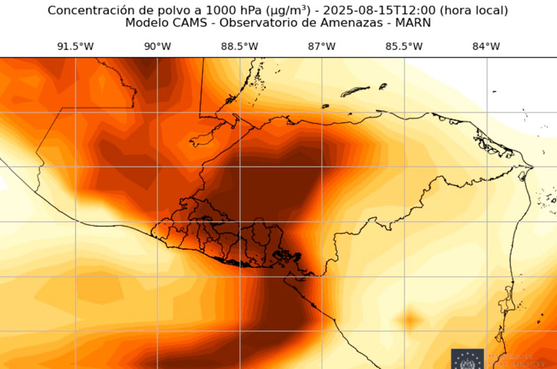 Concentración de polvo del Sahara provocará ambiente más caluroso este viernes