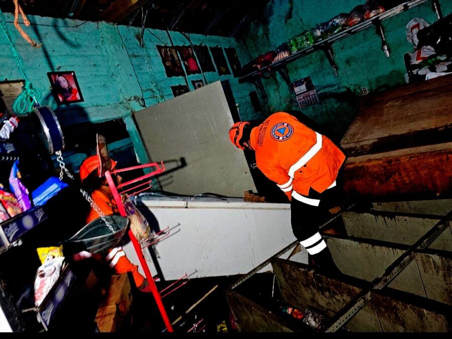 Lluvias del miércoles dañaron 50 viviendas en La Unión y Chalatenango