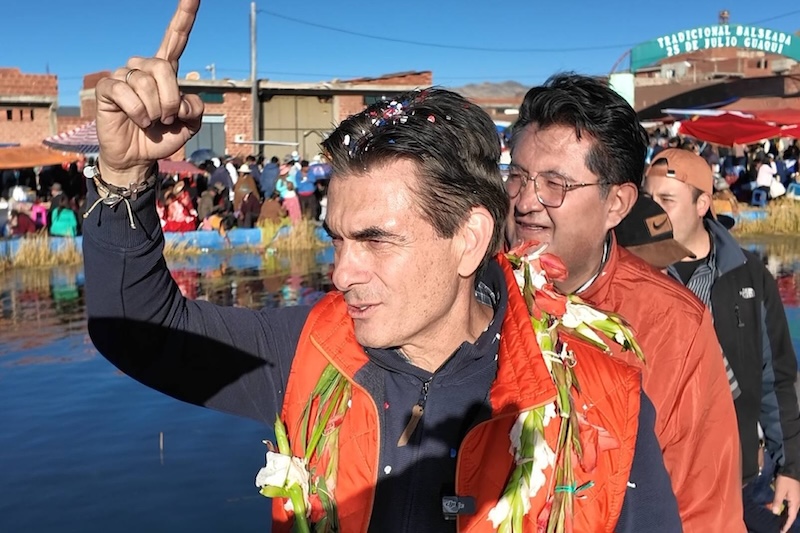 Rodrigo Paz Pereira: el candidato opositor que sorprende en las elecciones de Bolivia 2025