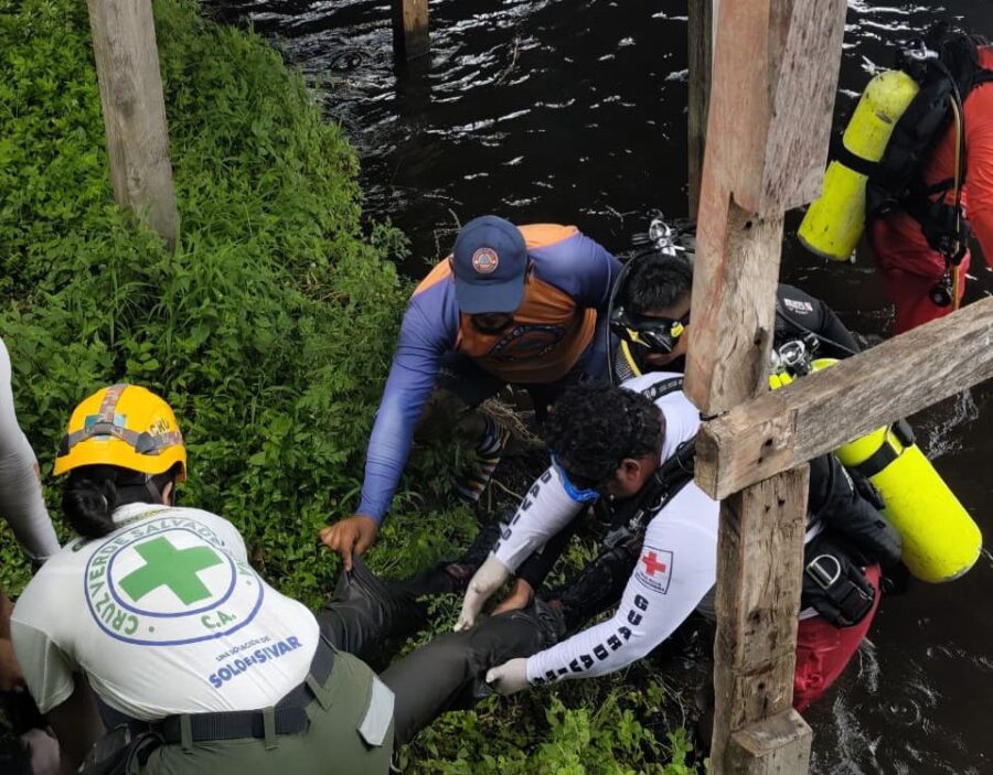 Hallan cuerpo de un pescador desaparecido en el lago de Coatepeque