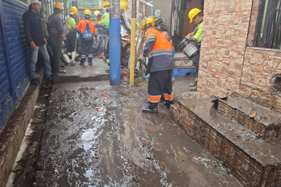 Al menos 132 casas afectadas por lluvias y sin electricidad en comunidad Tutunichapa 1