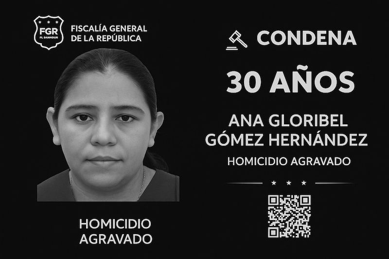 Condenan a mujer por asesinato de su esposo en San Miguel: pagó $2,000 por crimen según FGR