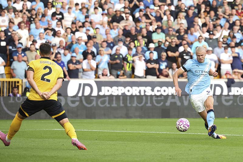 El City comienza a ritmo de campeón tras ganar 4-0 ante Wolverhampton