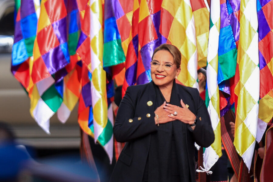 Presidenta de Honduras dice que ha ordenado custodiar el proceso de las elecciones del 30 de noviembre