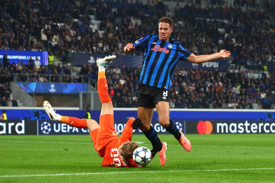 Mario Pasalic brilla en la remontada del Atalanta ante Brujas