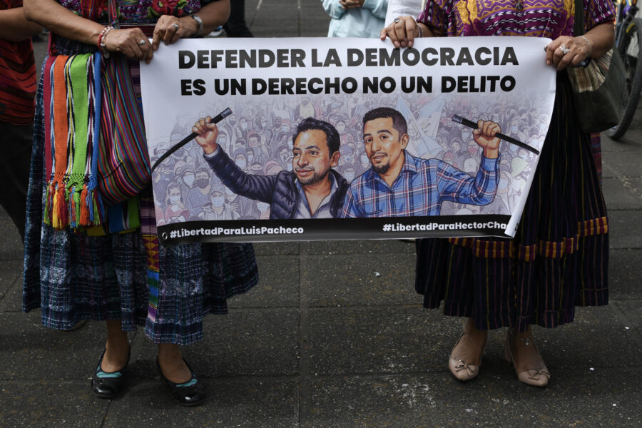 Comunidades indígenas no celebrarán Independencia en Guatemala por detención de su líderes