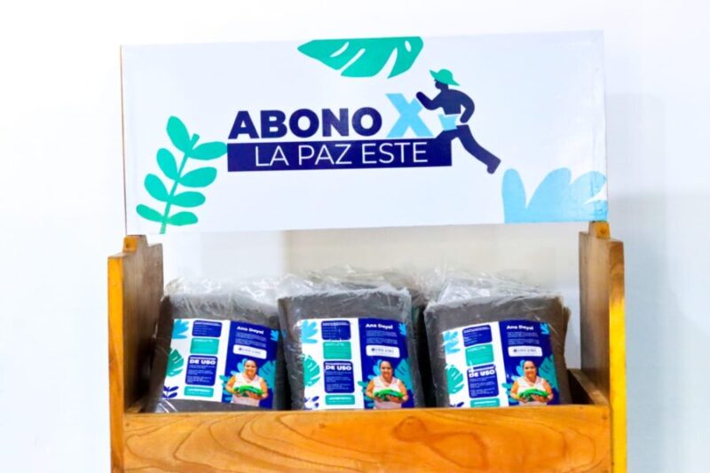 Alcaldía de La Paz Este inicia venta de abono orgánico a $10 el quintal