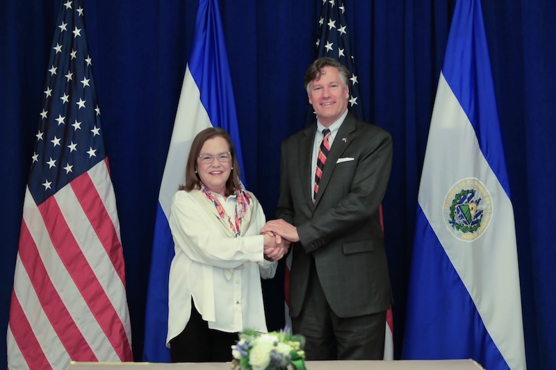 El Salvador y EE.UU. dialogan en la ONU sobre Haití y cooperación bilateral