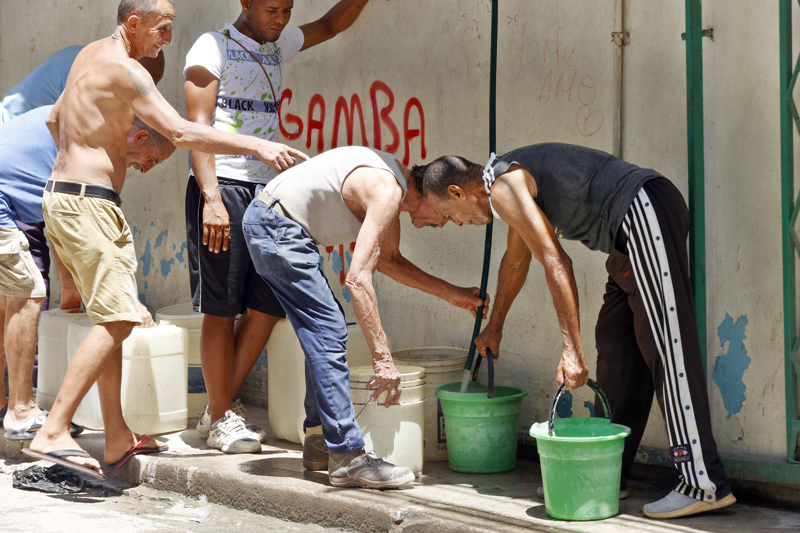 Un 30 % de la población en Cuba sufre escasez de agua potable