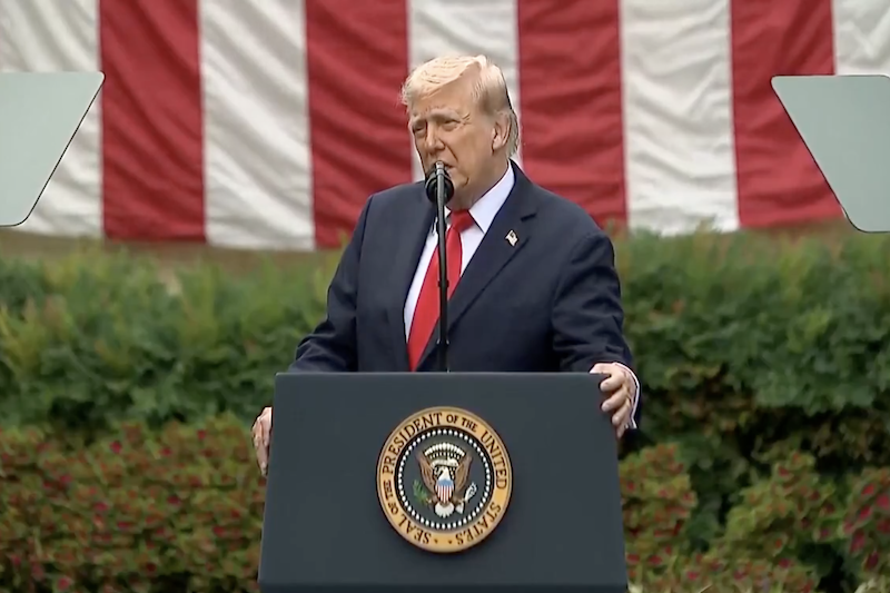 Trump honra a víctimas del 11-S y promete que EEUU no olvidará