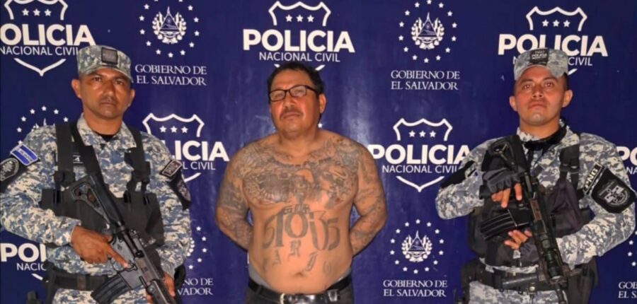 PNC captura en El Tránsito a presunto “homeboy” MS-13 que intentó ocultar tatuajes alusivos a la pandilla