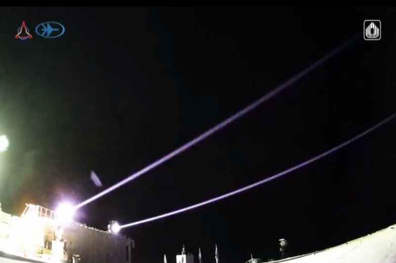 Israel lanza sistema láser para defensa antimisiles