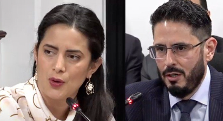 Claudia Ortiz y el presidente de CEL discuten sobre si hay existencia de petróleo en el país