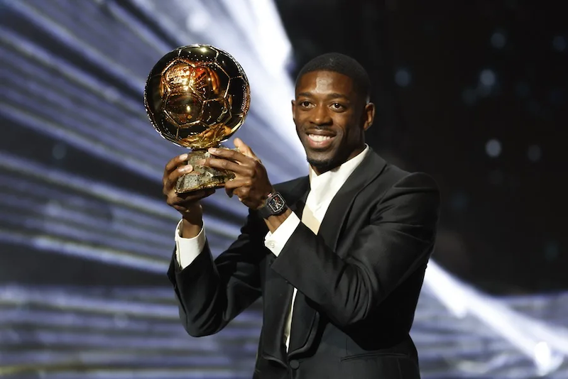 Dembélé dedica a su madre el Balón de Oro y dice que es «algo excepcional»