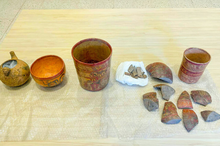 El Salvador recupera cuatro piezas arqueológicas desde EE.UU. que datan de siglos de antigüedad