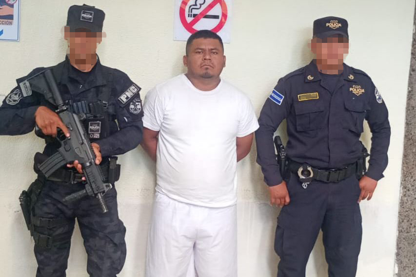 Policía captura a presunto asesino de una mujer en Nuevo Cuscatlán
