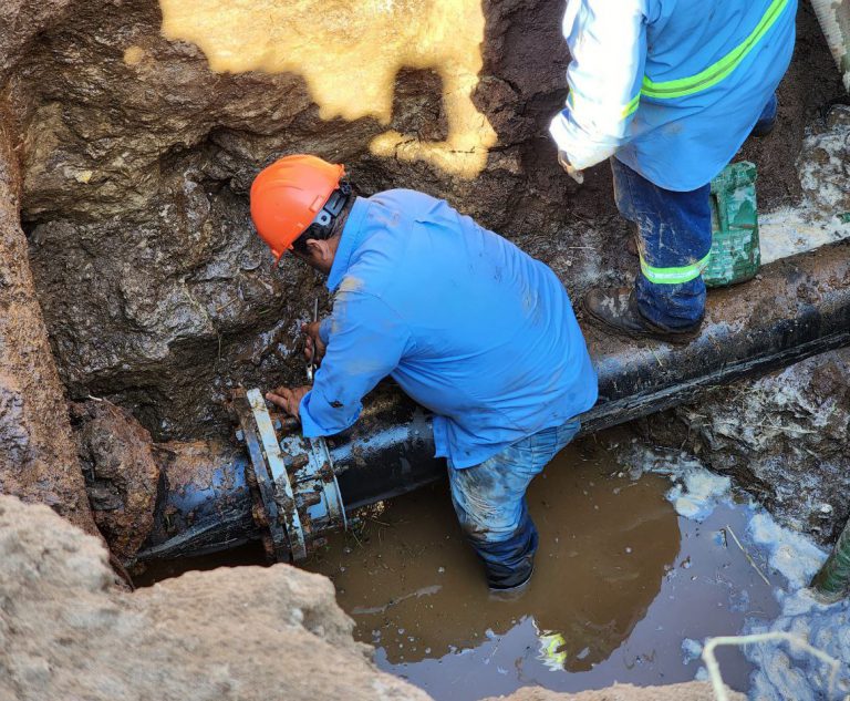 Más de 41,000 tuberías fueron reparadas por ANDA en lo que va de 2025