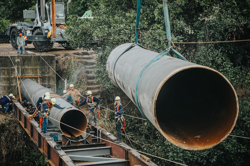 “Colocar cada tubo lleva bastante tiempo, porque hay que alinearlos”, advierte presidente de ANDA