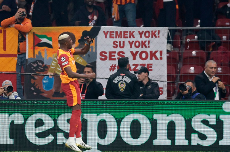 Osimhen y el Galatasaray tumban al Liverpool