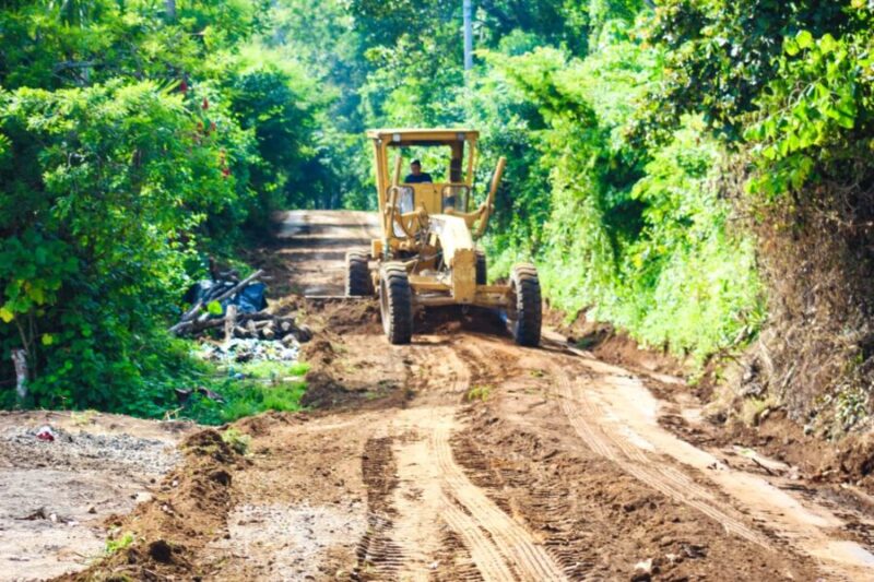 Alcaldía, con ayuda de los habitantes, repararon calles de 120 comunidades de Coatepeque y El Congo