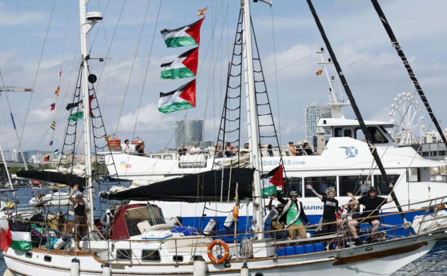 La flotilla a Gaza y la oposición piden protección a Giorgia Meloni ante las amenazas israelíes