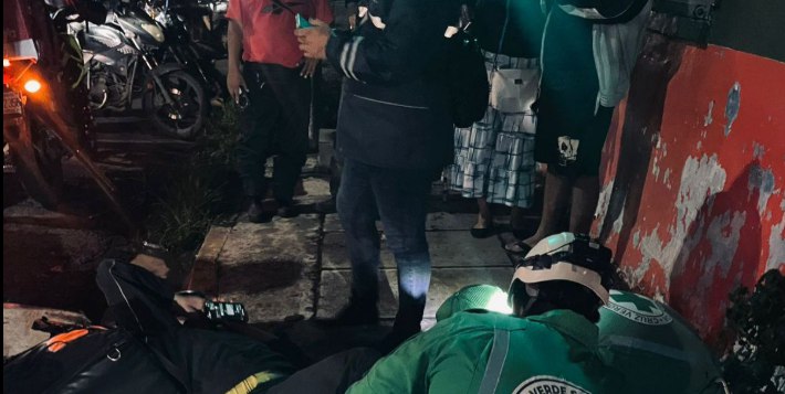 Accidentes de tránsito dejan al menos dos motociclistas lesionados en primeras horas del lunes